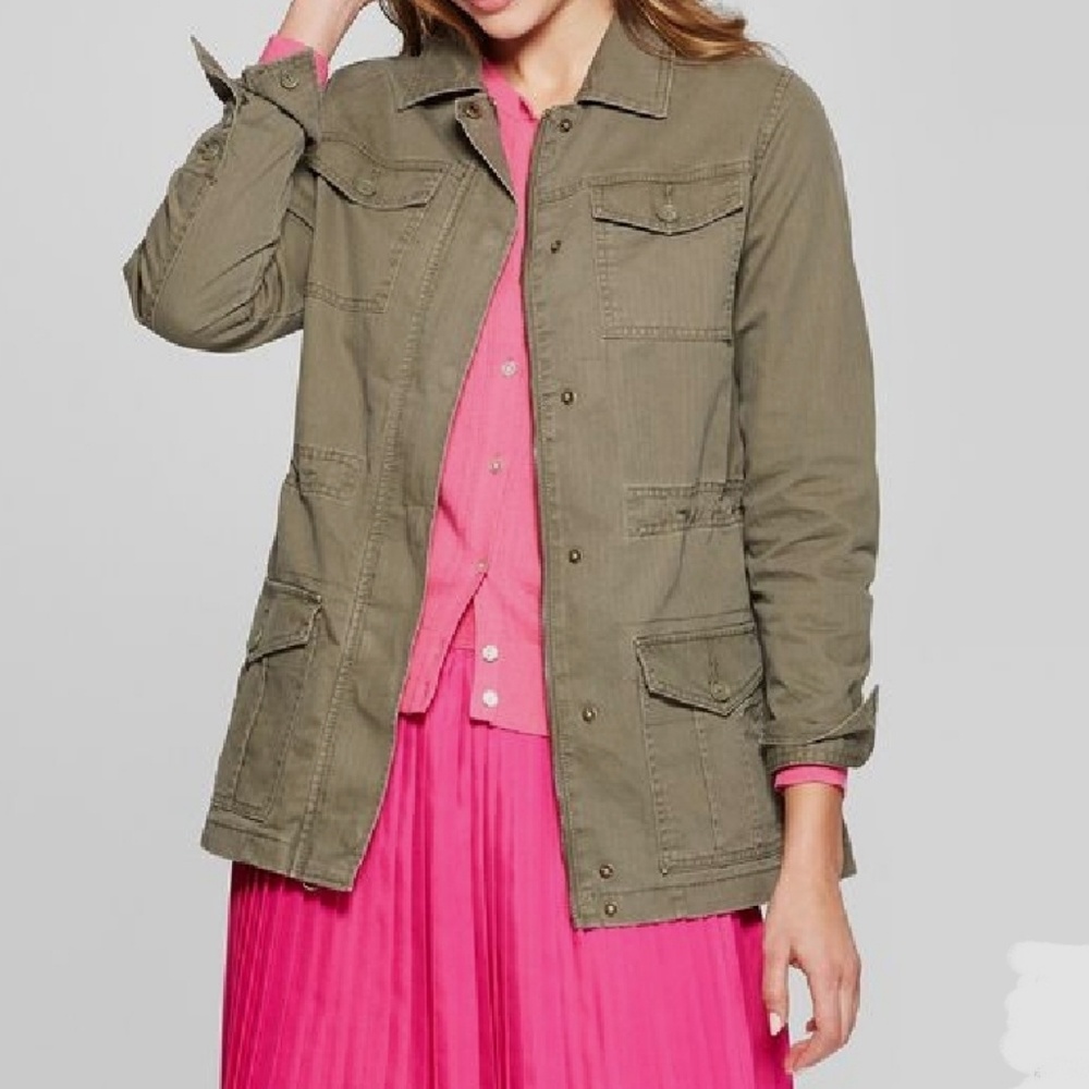 A New Day Military Style Jacket